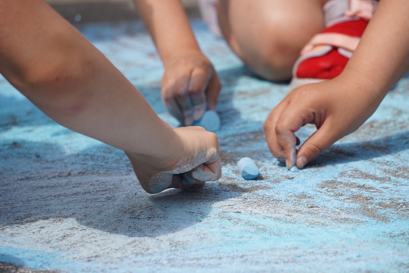Павловский Посад, Городской округ Павловский Посад, День России, Дети, Рисунки, Мелки,