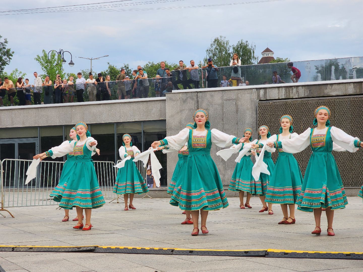 ногинск, концерт, день россии, общество, жители, праздник, фонтаны,