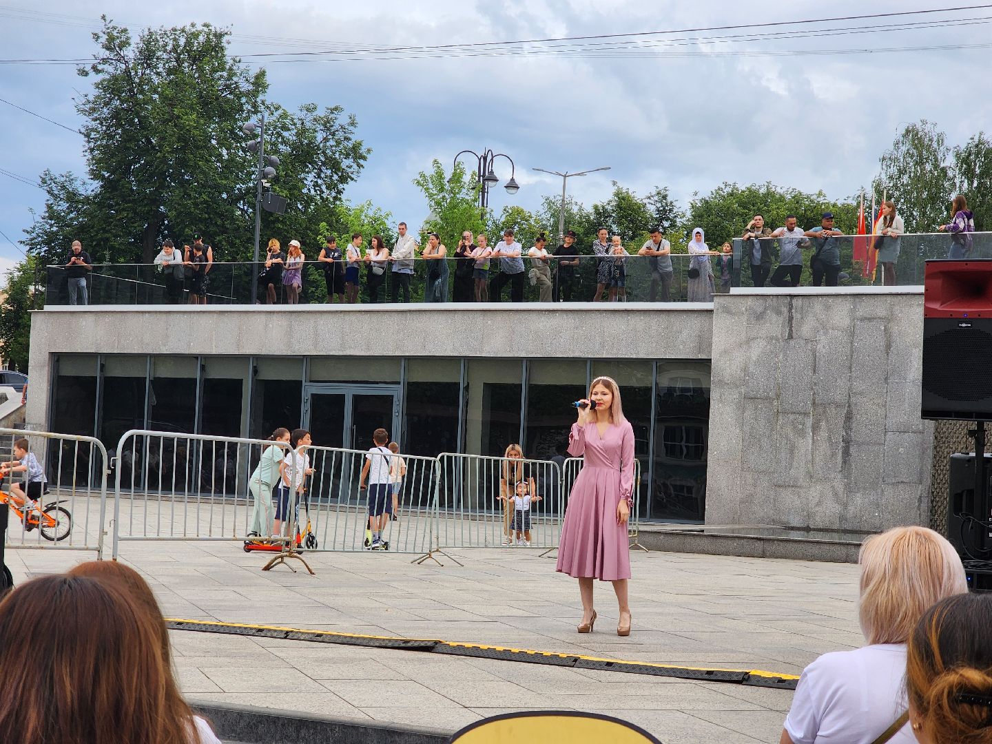 ногинск, концерт, день россии, общество, жители, праздник, фонтаны,