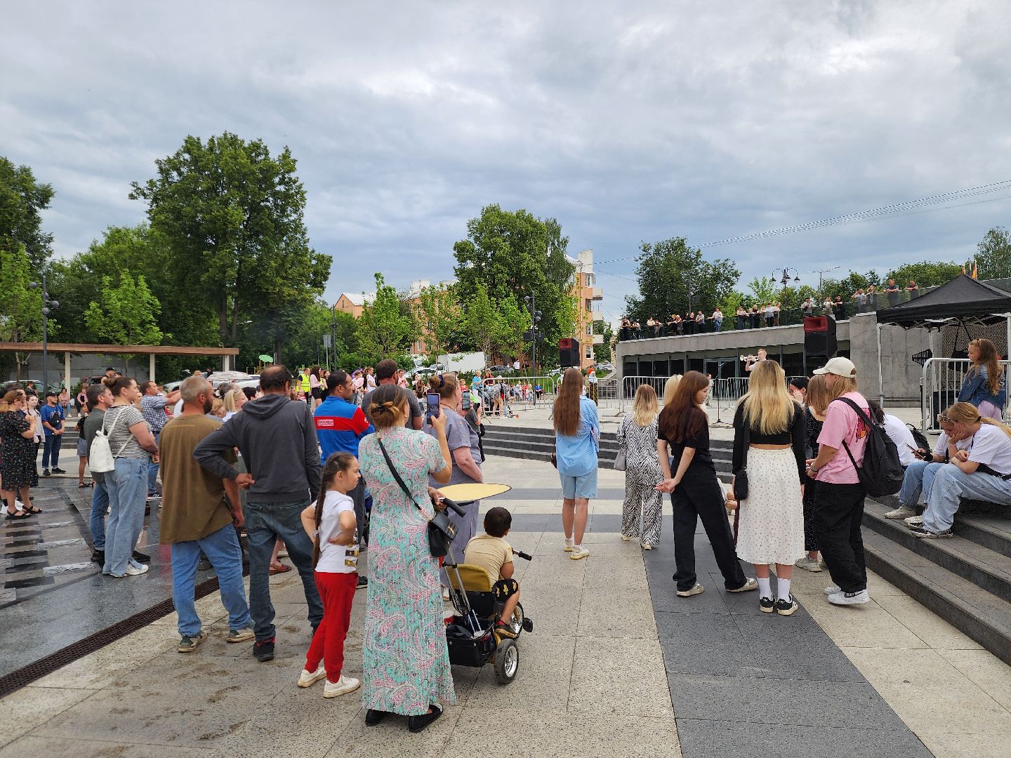 ногинск, концерт, день россии, общество, жители, праздник, фонтаны,