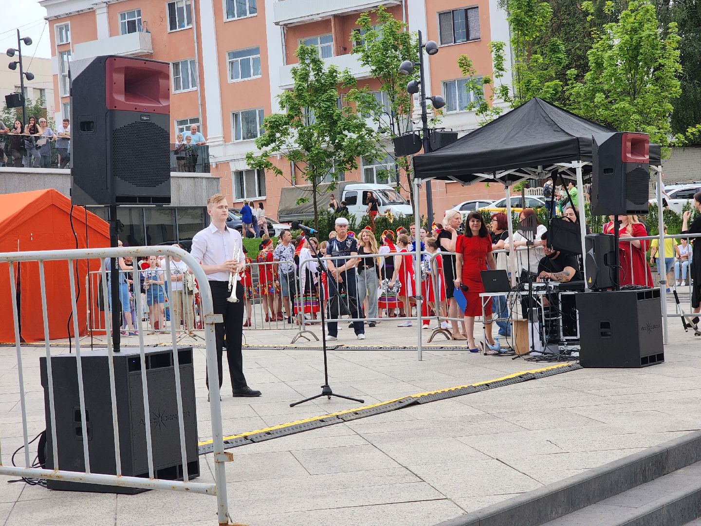 ногинск, концерт, день россии, общество, жители, праздник, фонтаны,