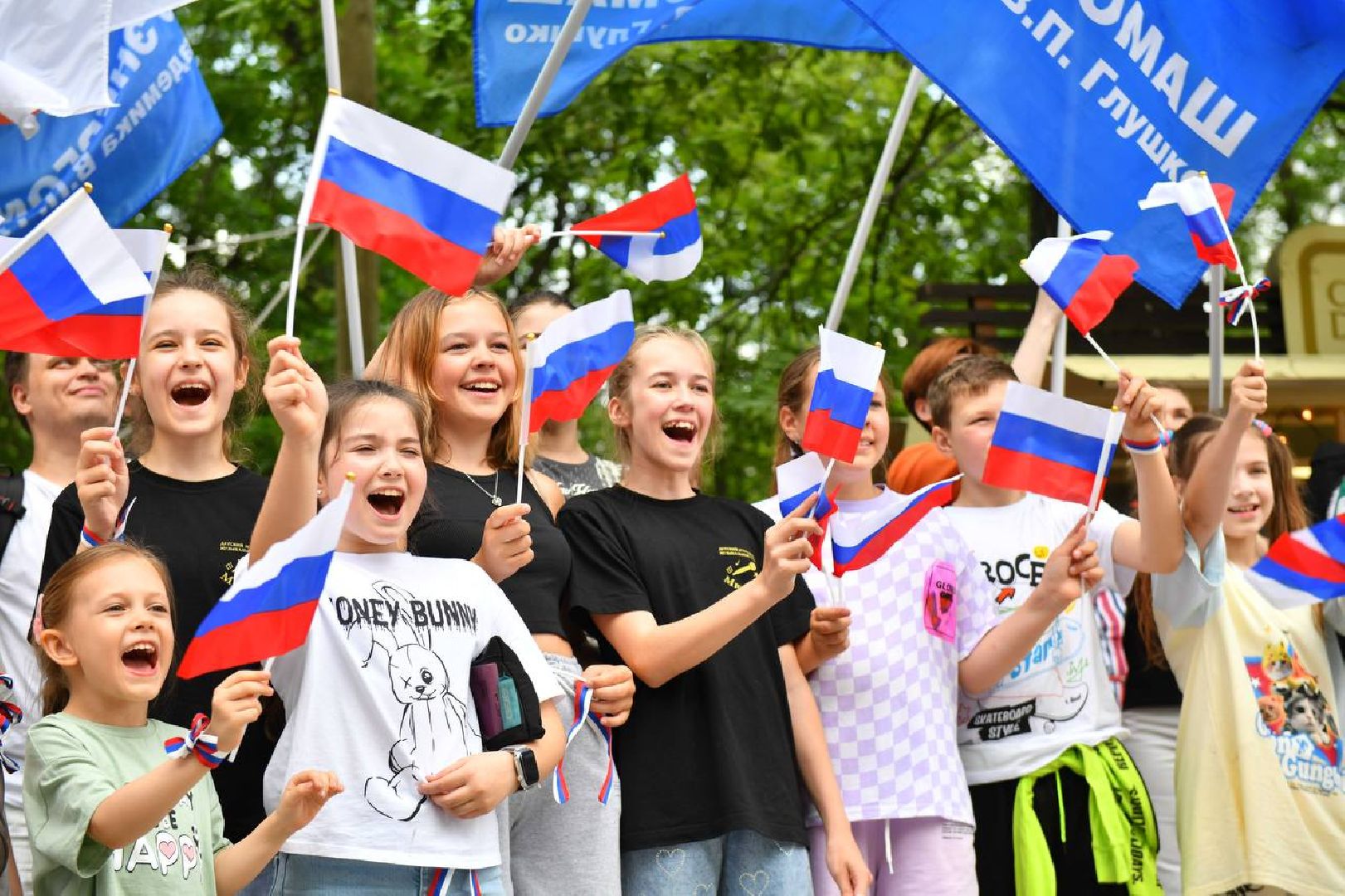 химки, общество, день россии, праздник в парке,