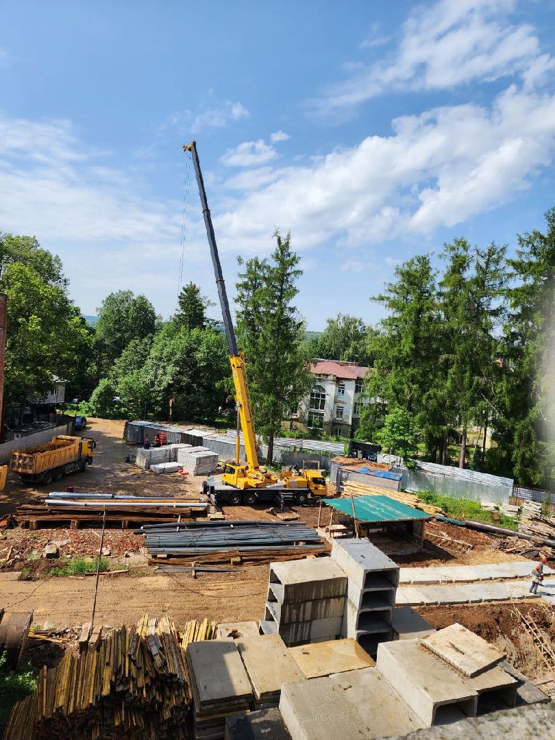 чехов, строительство, реконструкция, лечебный корпус, больница,