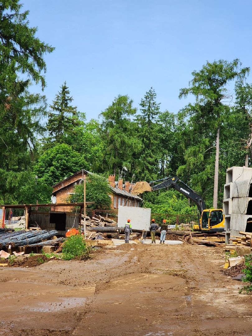 чехов, строительство, реконструкция, лечебный корпус, больница,