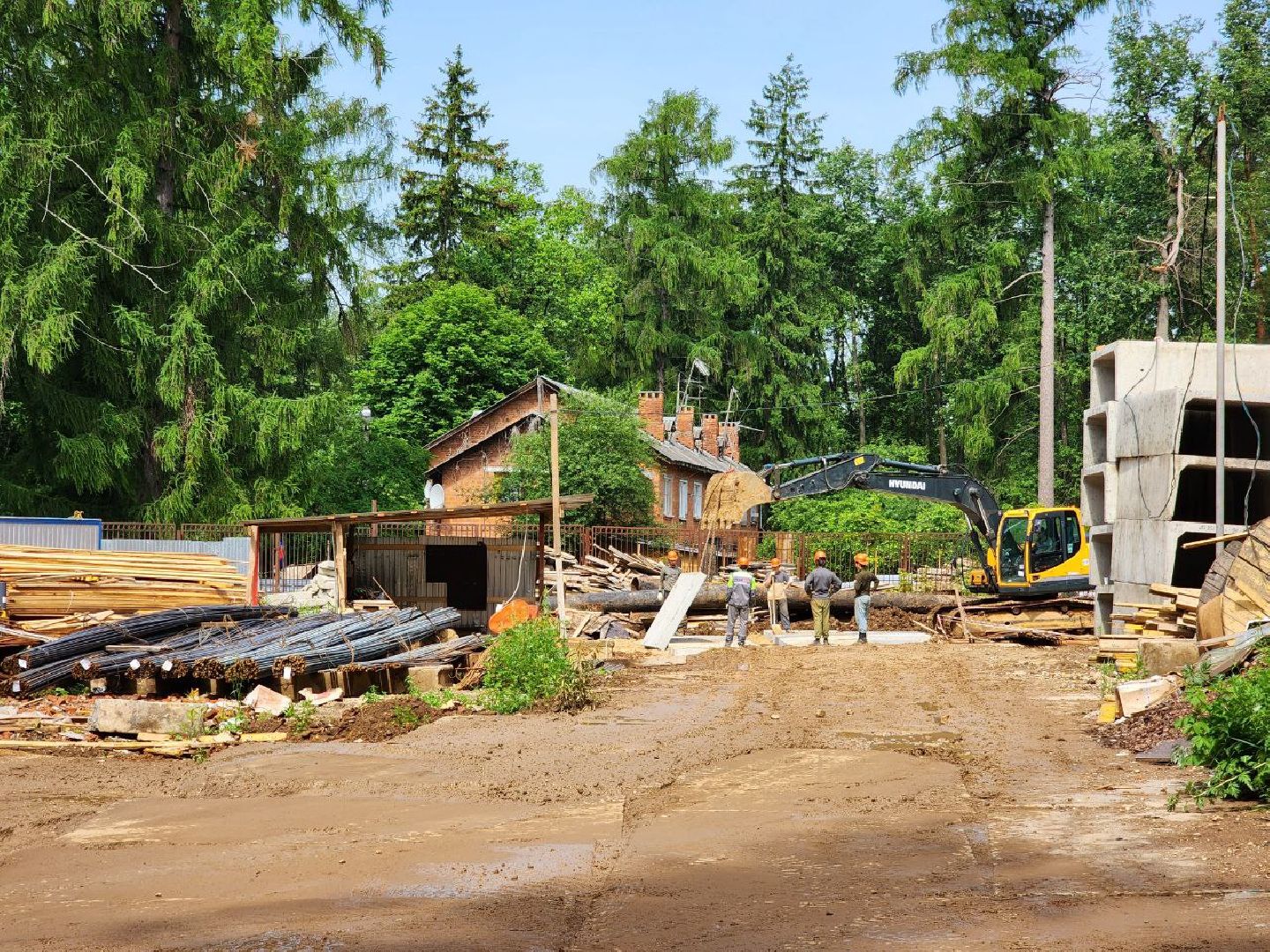 чехов, строительство, реконструкция, лечебный корпус, больница,