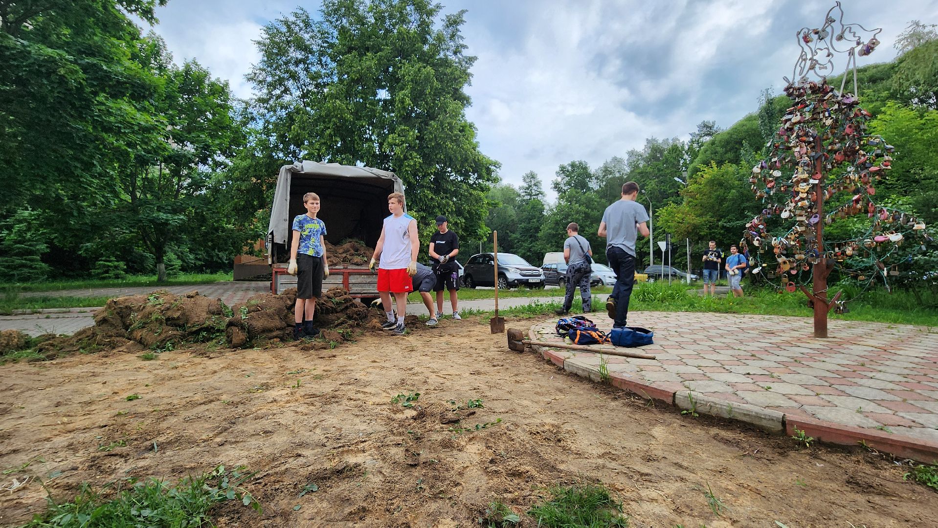 благоустройство, цми, трудовой десант, комбинат благоустройства, протвино,