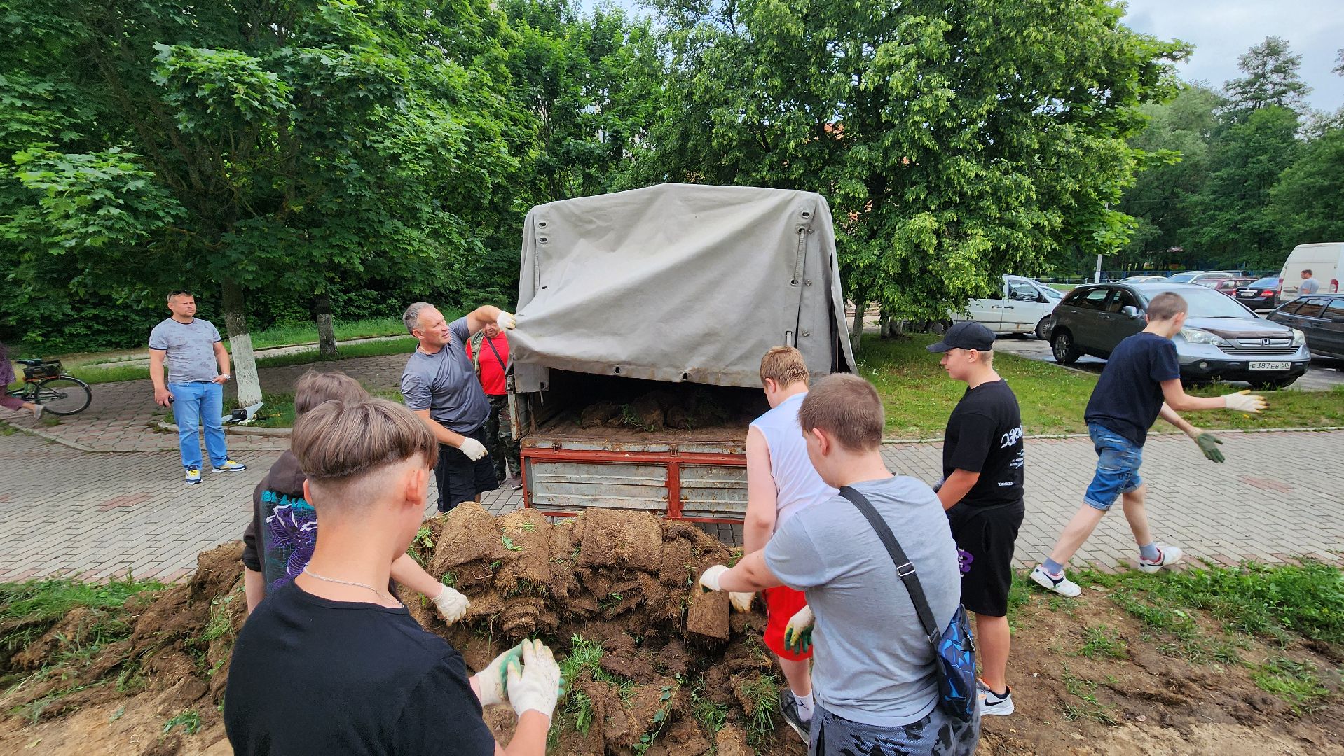 благоустройство, цми, трудовой десант, комбинат благоустройства, протвино,