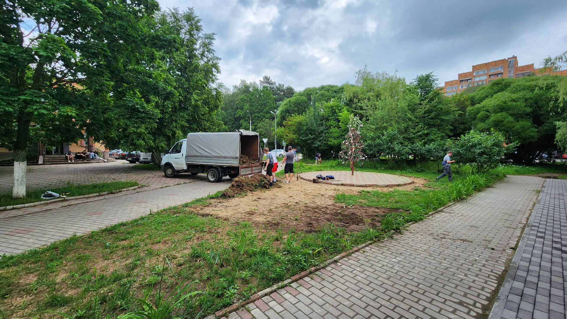благоустройство, цми, трудовой десант, комбинат благоустройства, протвино,