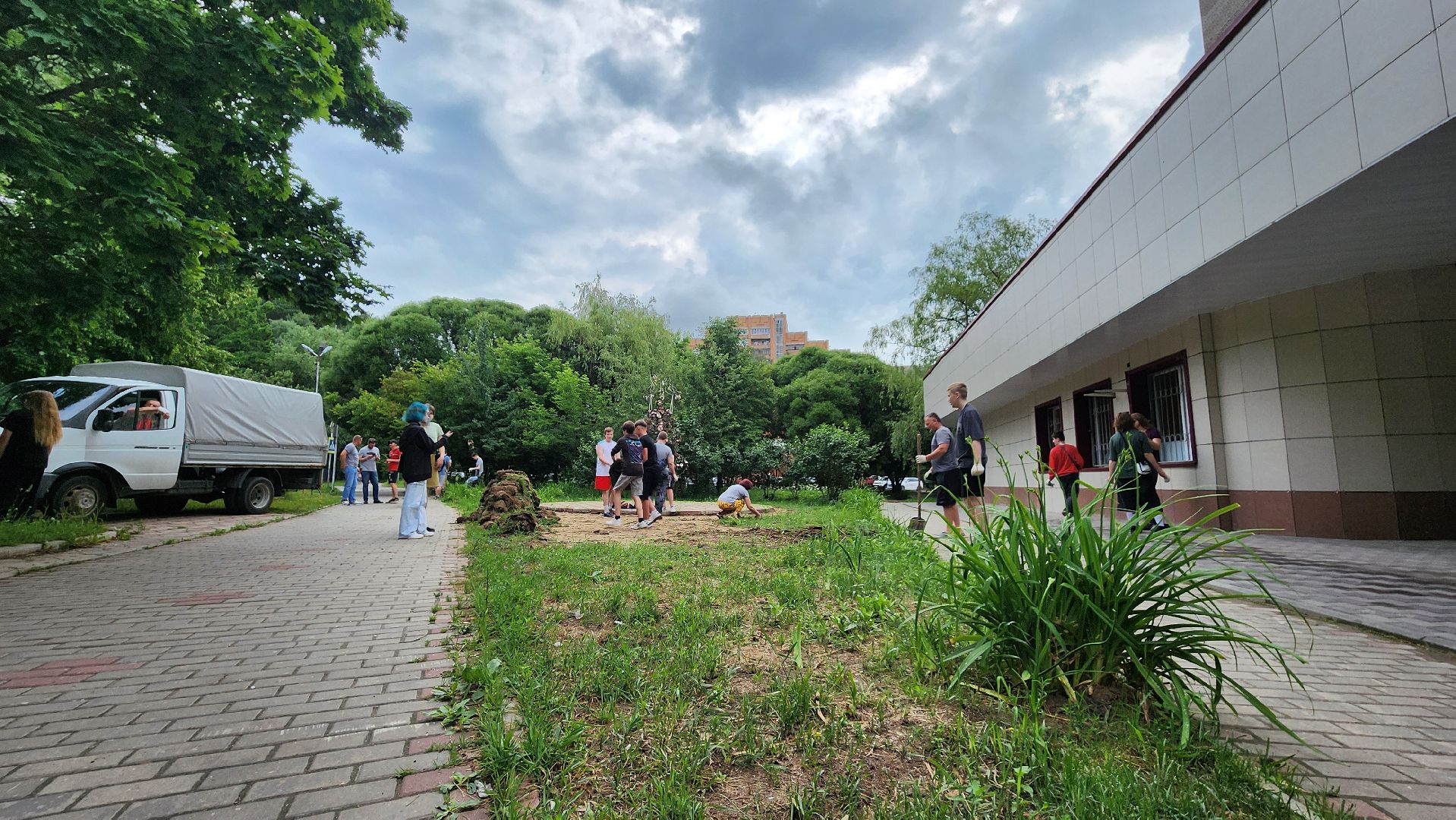 благоустройство, цми, трудовой десант, комбинат благоустройства, протвино,