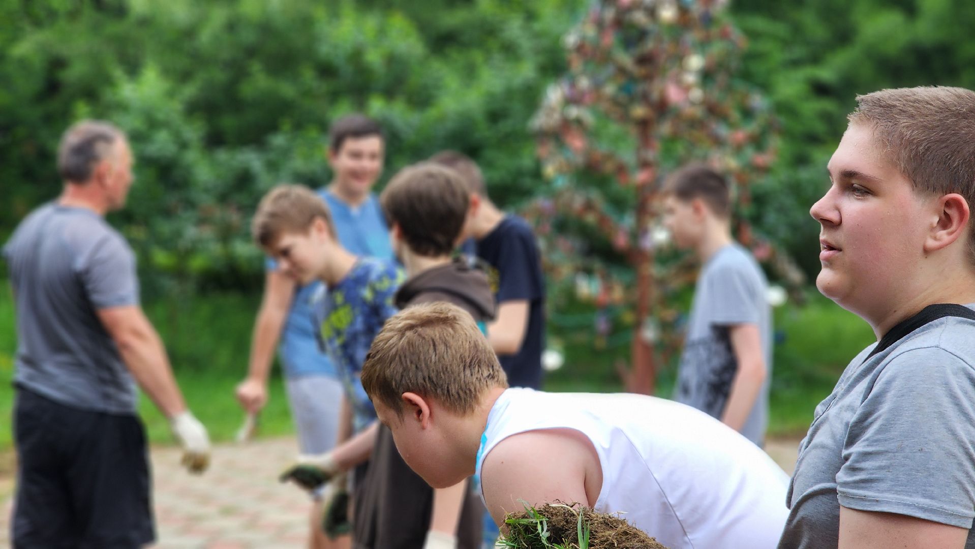 благоустройство, цми, трудовой десант, комбинат благоустройства, протвино,