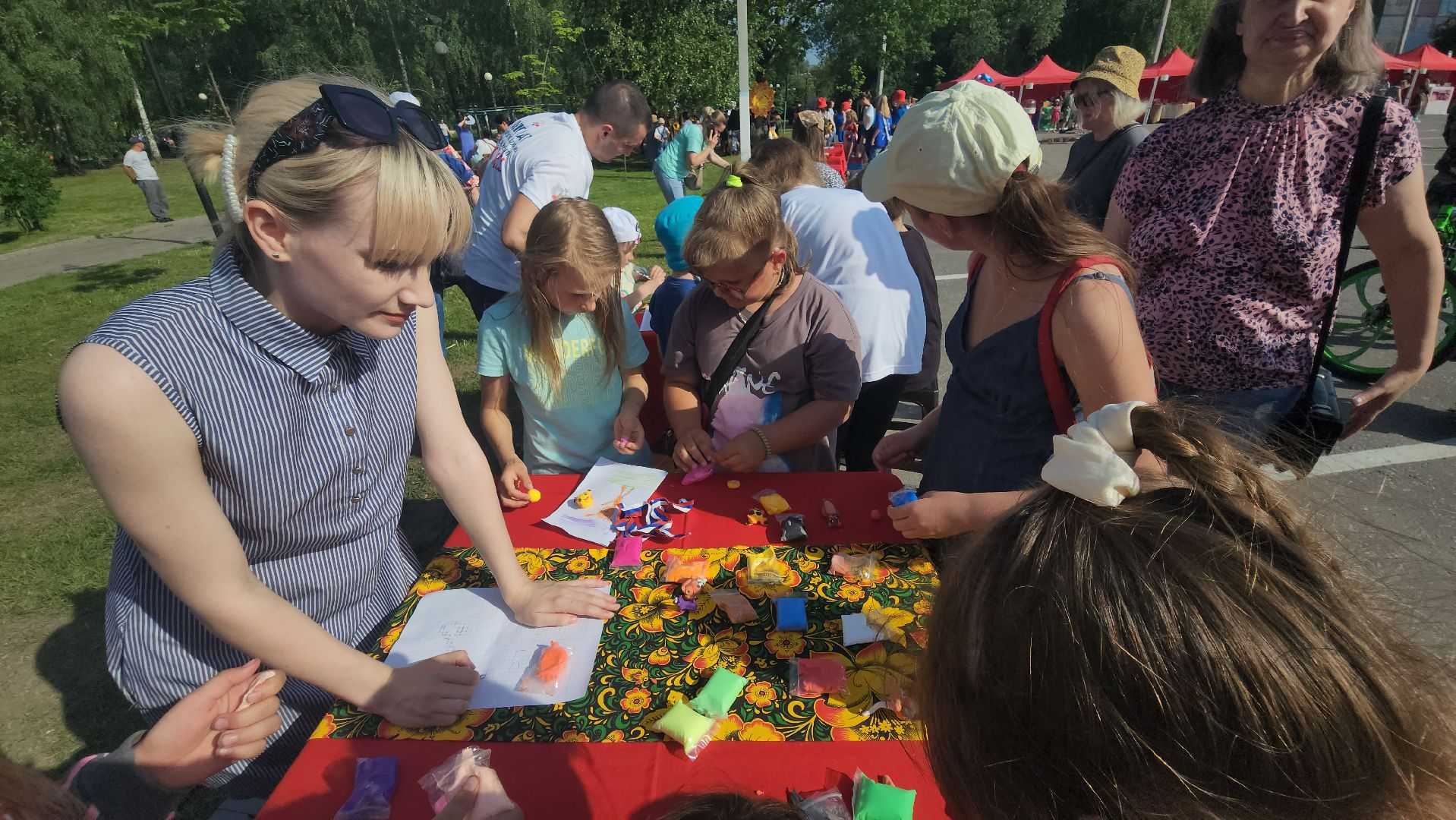 шатура, креативные мастер-классы, креативность, олимпийский, день россии,