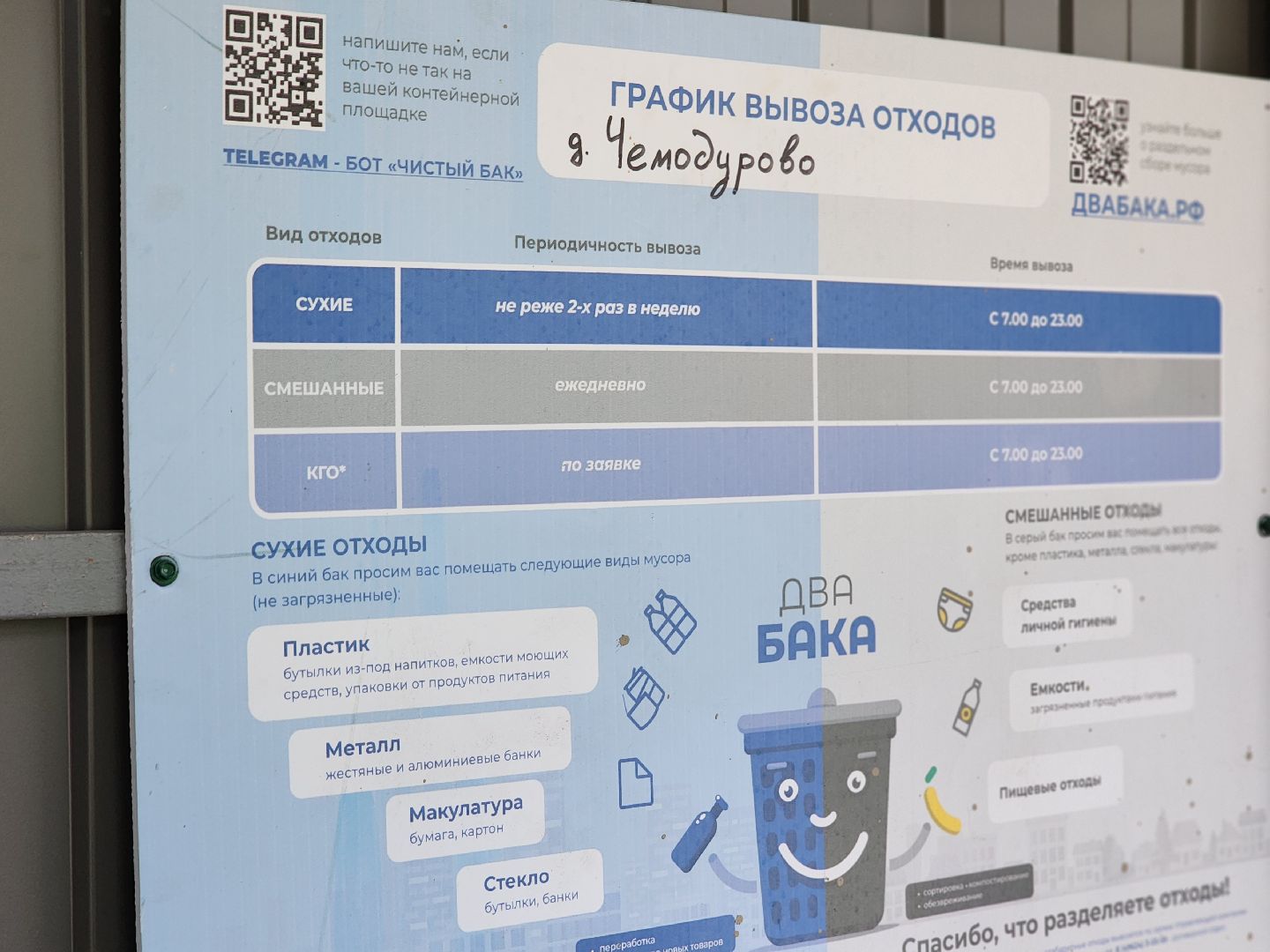 воскресенск, контейнерная площадка, мусор,