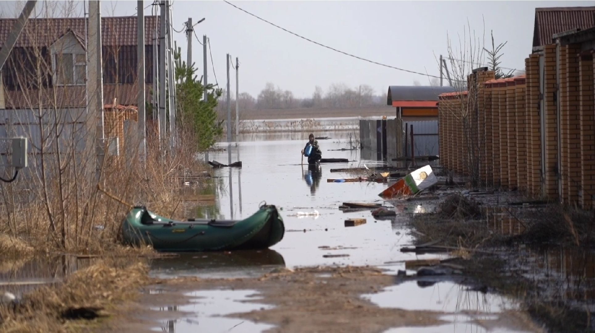 подтопление, ЧП, паводок, Воскресенск
