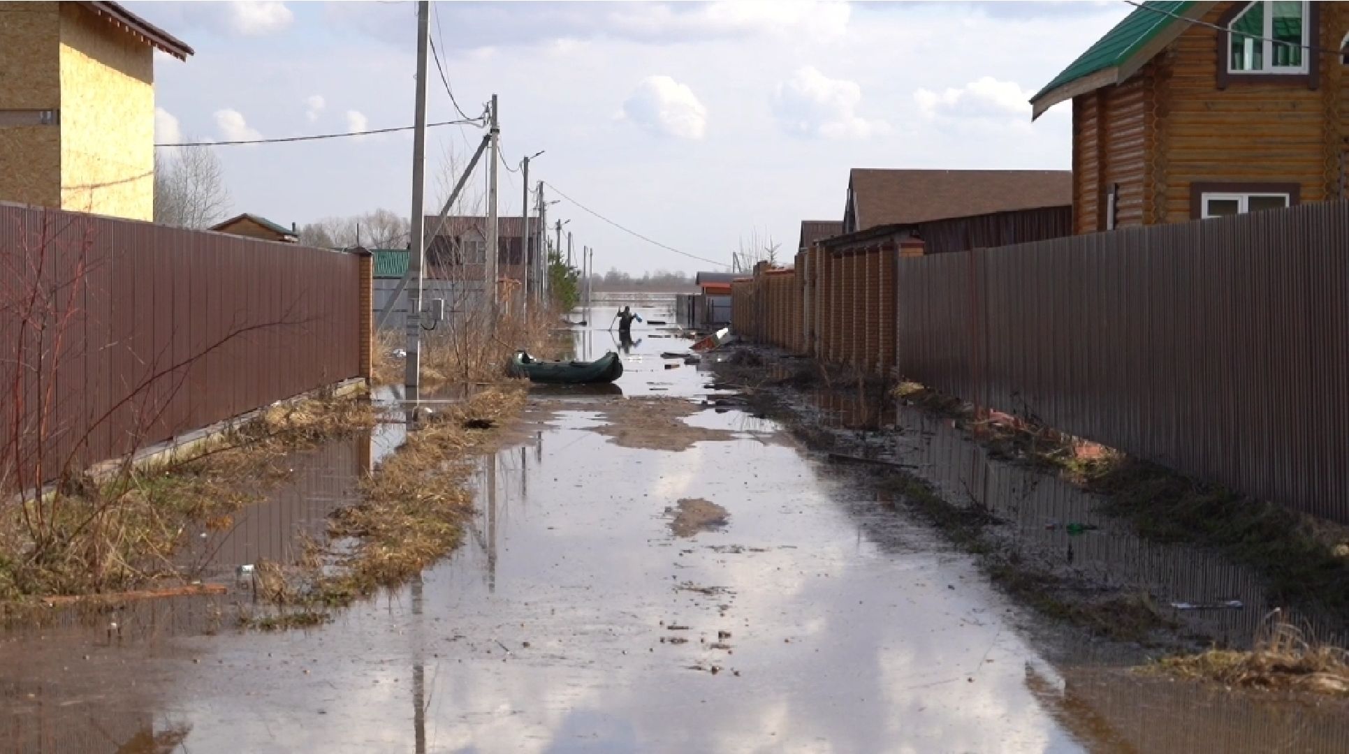подтопление, ЧП, паводок, Воскресенск
