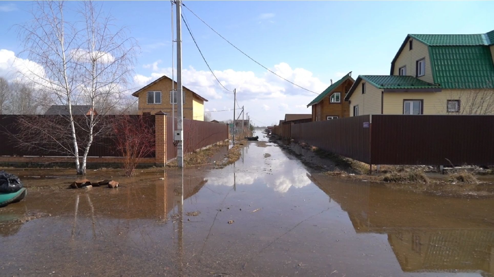 подтопление, ЧП, паводок, Воскресенск