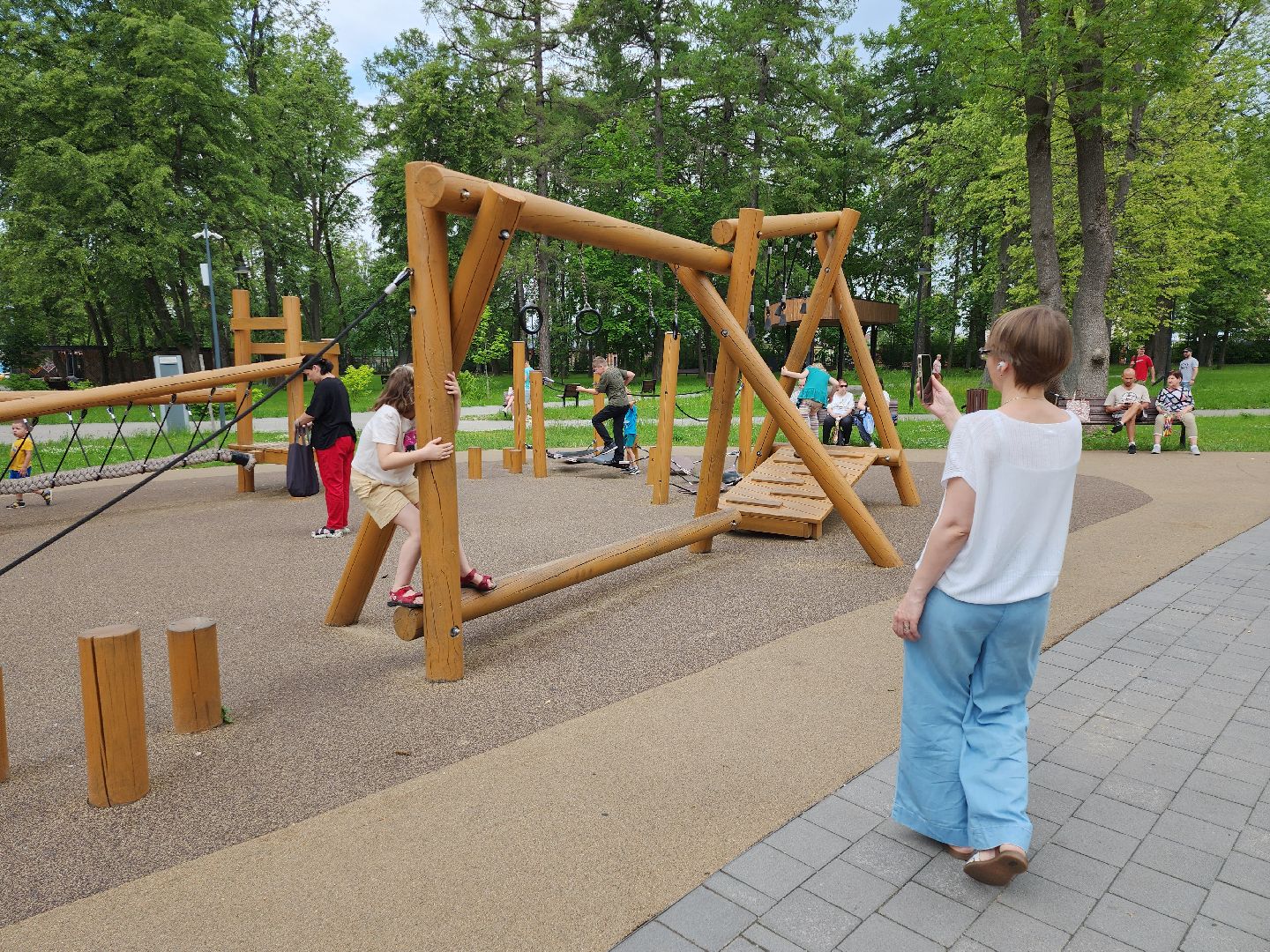 серпухов, подмосковье, парк имени олега степанова,