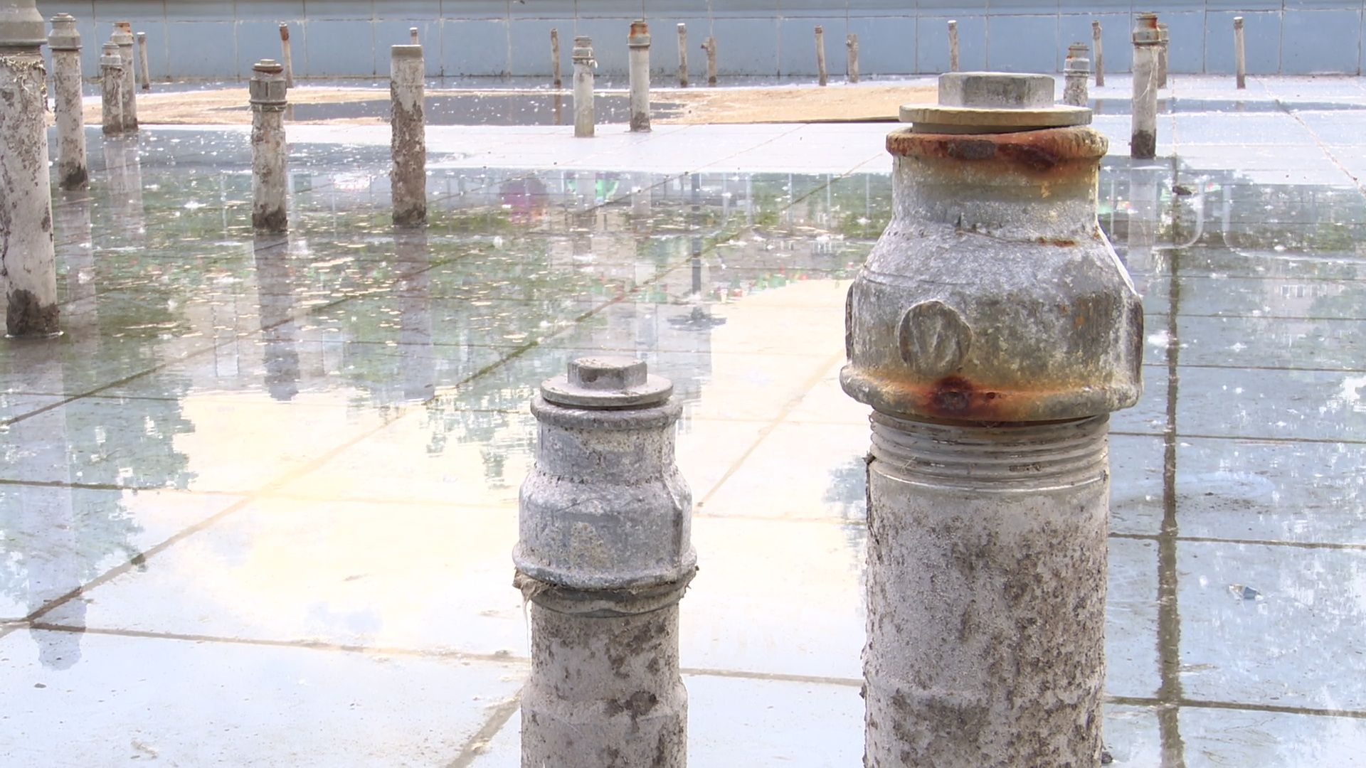 Реутов, парк, фонтан, реконструкция,вода,