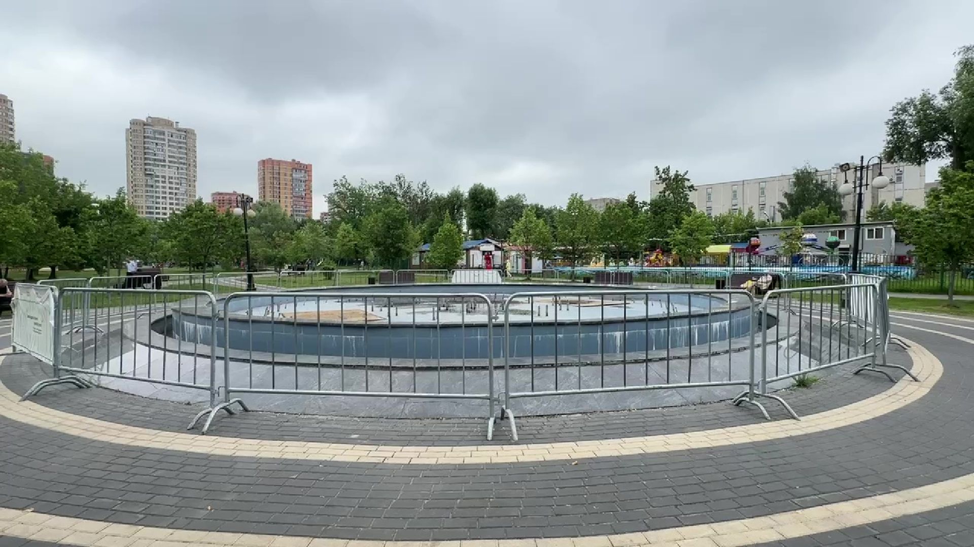 Реутов, парк, фонтан, реконструкция,вода,