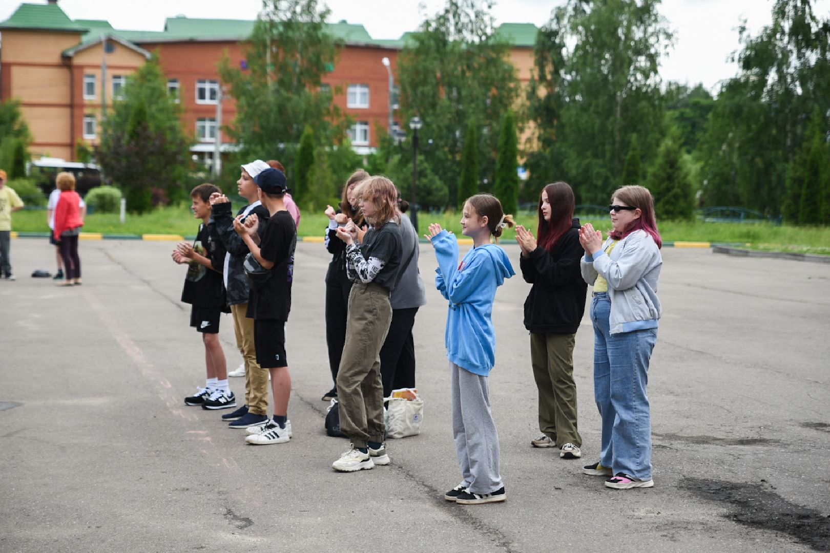 Бронницы, Космос, Гимназия имени Пушкина, Рисунок на асфальте, Умные каникулы,