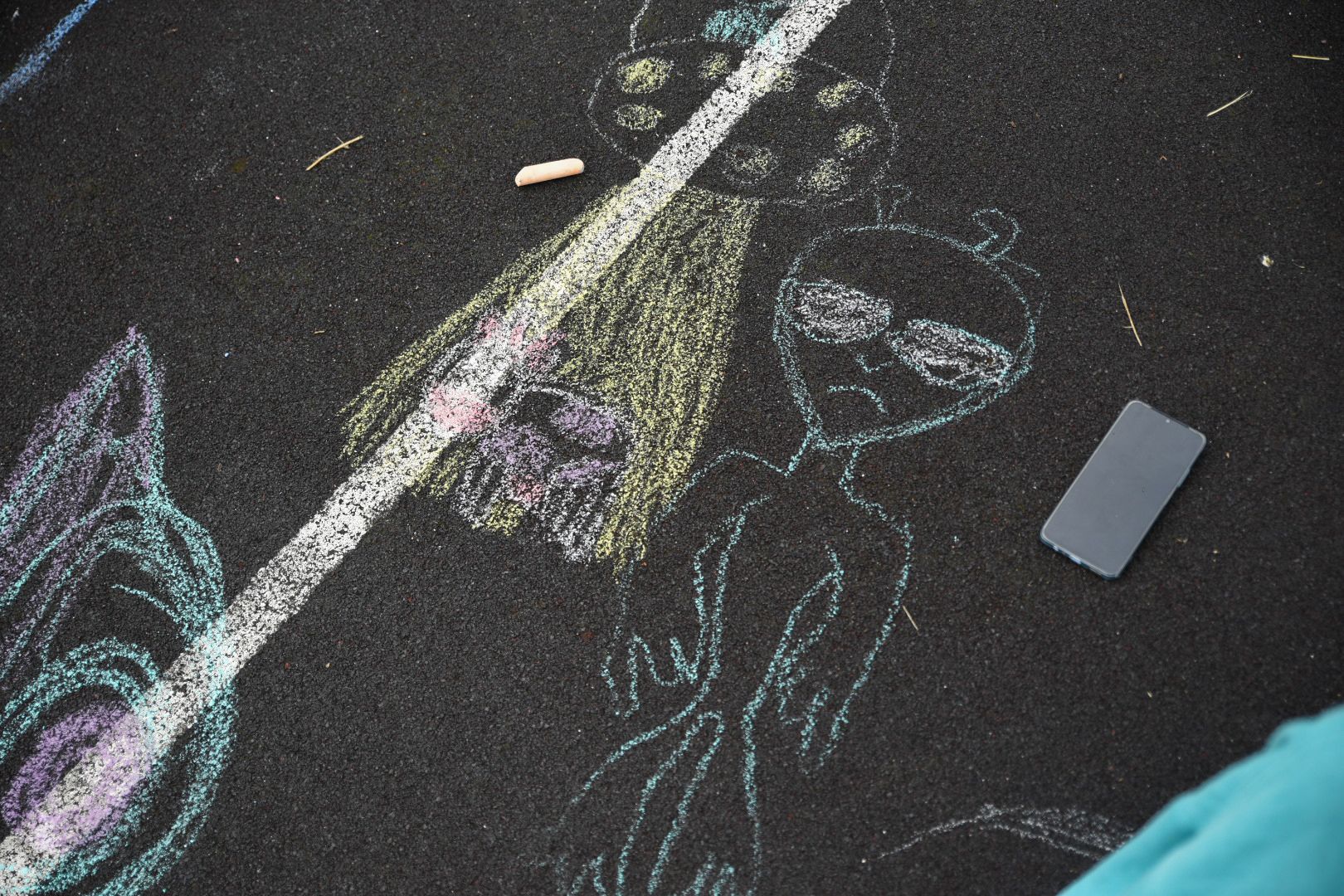 Бронницы, Космос, Гимназия имени Пушкина, Рисунок на асфальте, Умные каникулы,