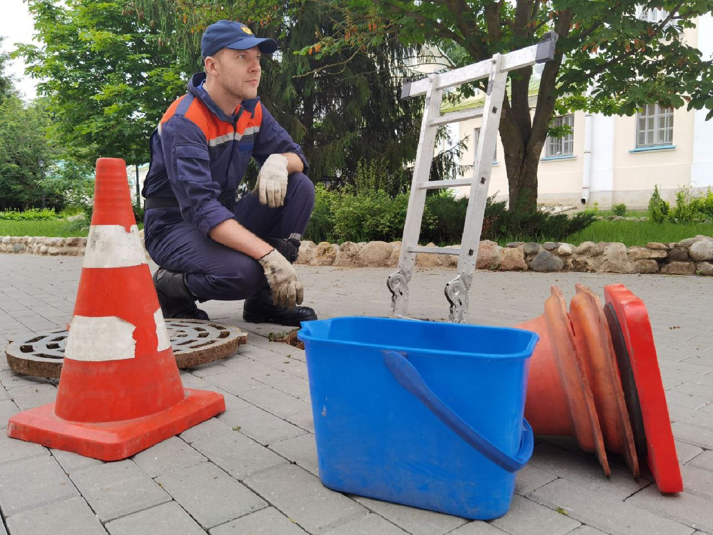 Сергиев Посад, Мособлпожспас, Спасатели, Утята, Природа,