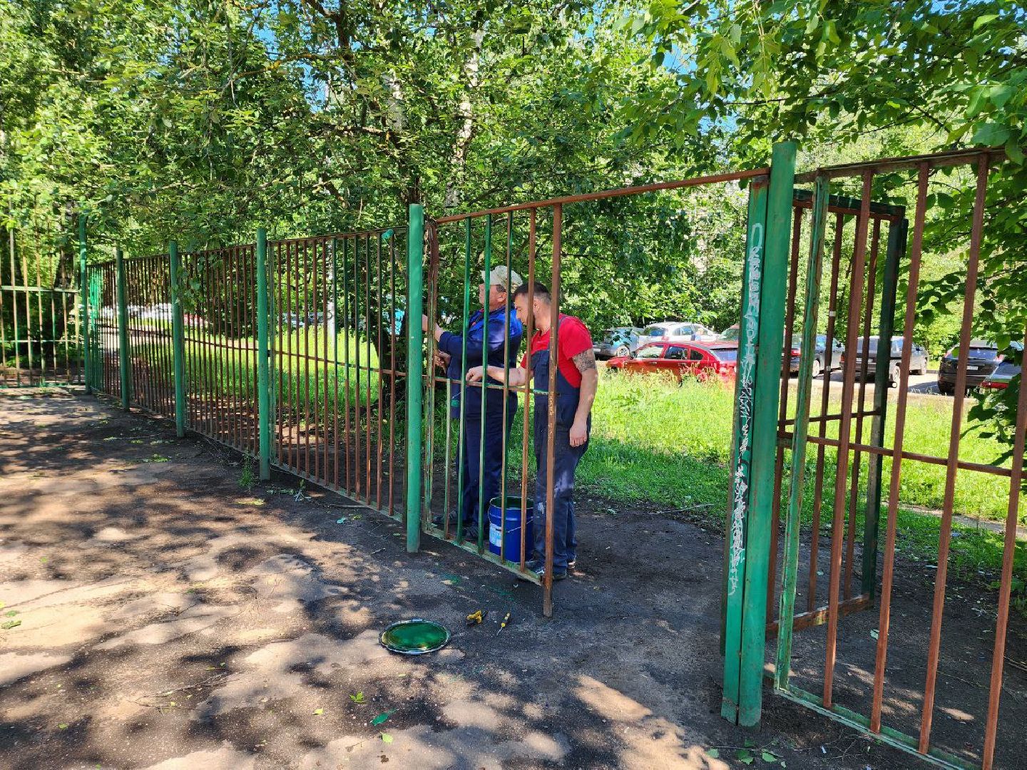 Солнечногорск, Благоустройство, спортплощадка, мбу, Двор,