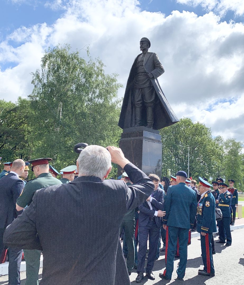 Балашиха, Подмосковье, Открытие памятника Феликсу Дзержинскому, 100 лет дивизии имени Феликса Дзержинского,