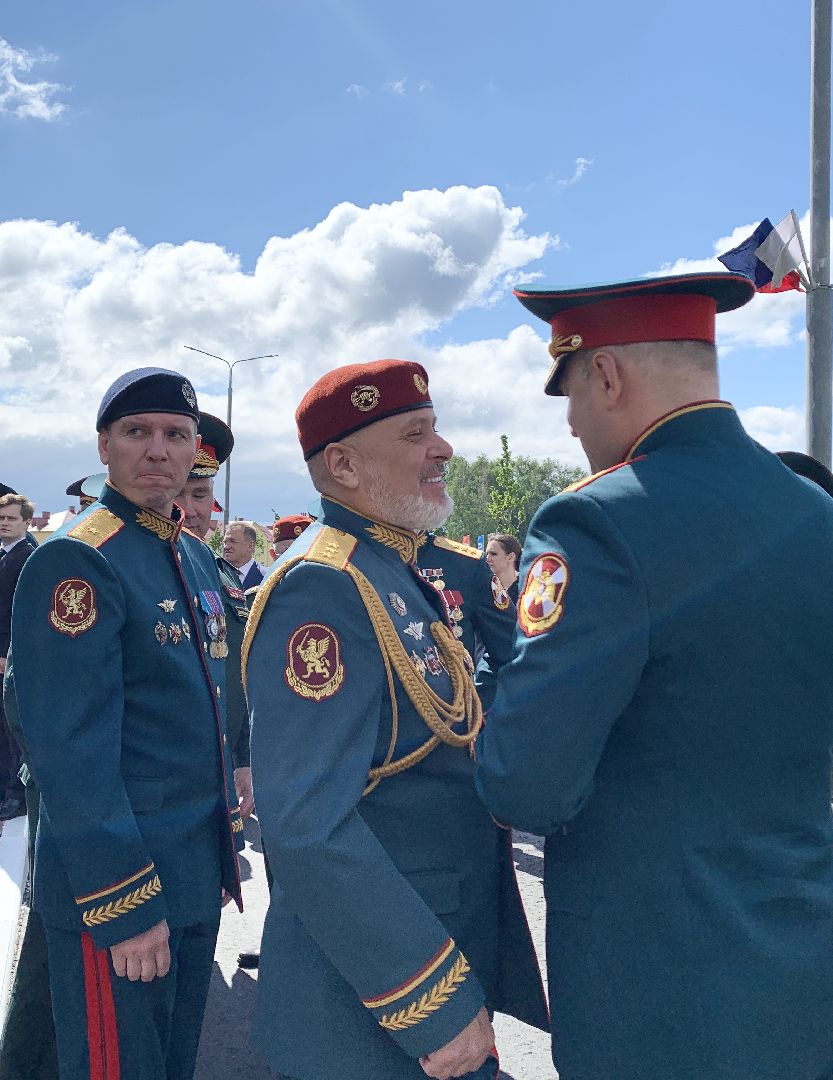 Балашиха, Подмосковье, Открытие памятника Феликсу Дзержинскому, 100 лет дивизии имени Феликса Дзержинского,