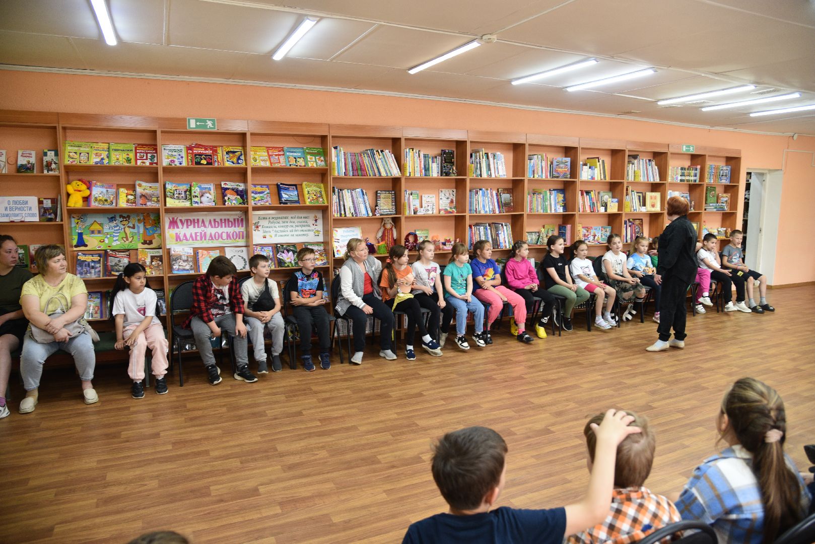 лотошино, лотошинская библиотека, дети, лагерь дневного пребывания,