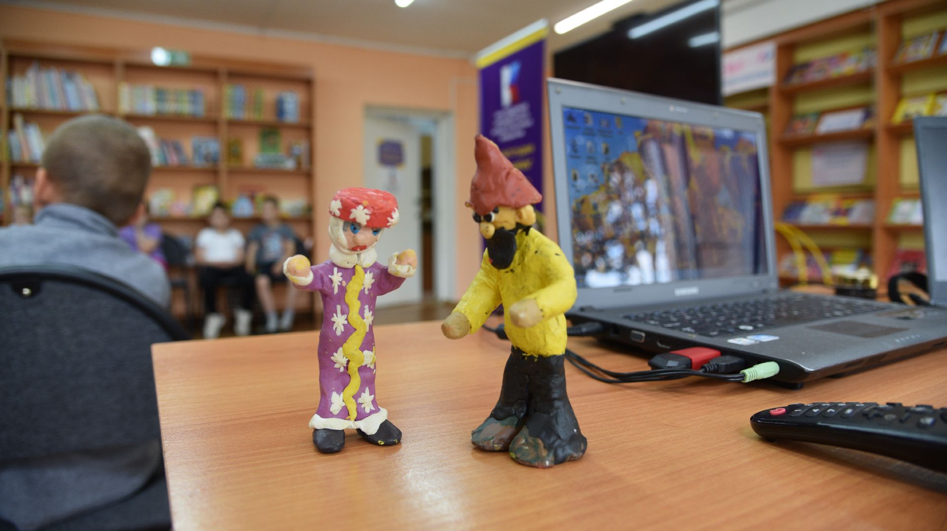 лотошино, лотошинская библиотека, дети, лагерь дневного пребывания,