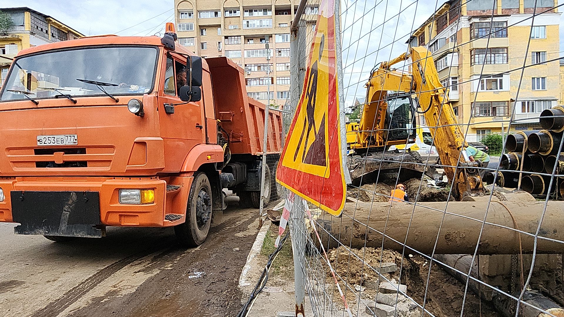 электросталь, жкх, теплосеть, ремонт теплотрассы, отопительный сезон, отопительный сезон 2024-2025, котельная,