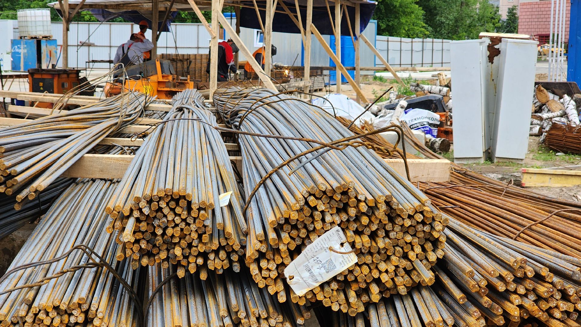 вок, строительство школы,