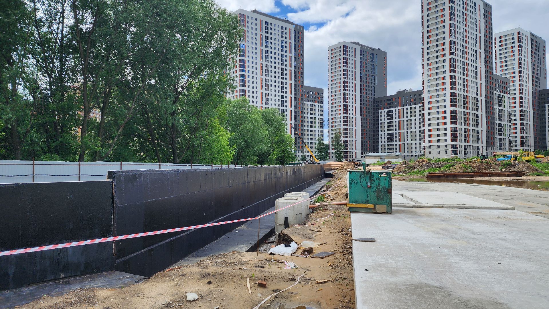 вок, строительство школы,