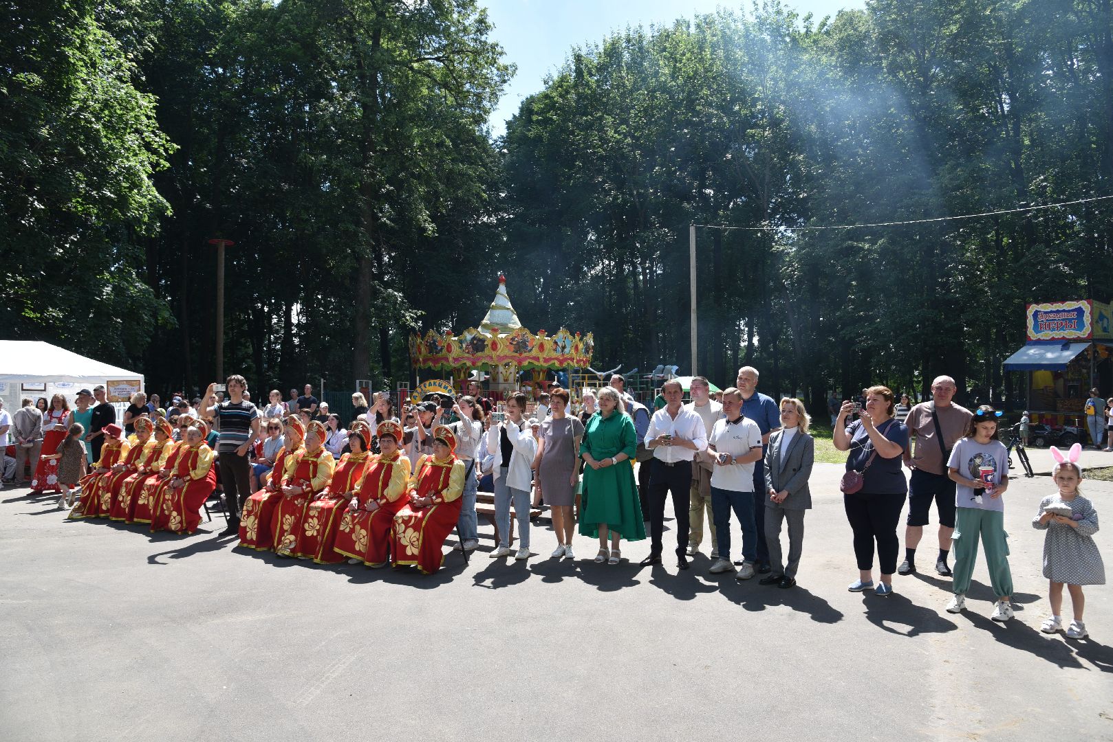 лотошино, лотошинская библиотека, лотошинский парк, тряпкин, день округа,