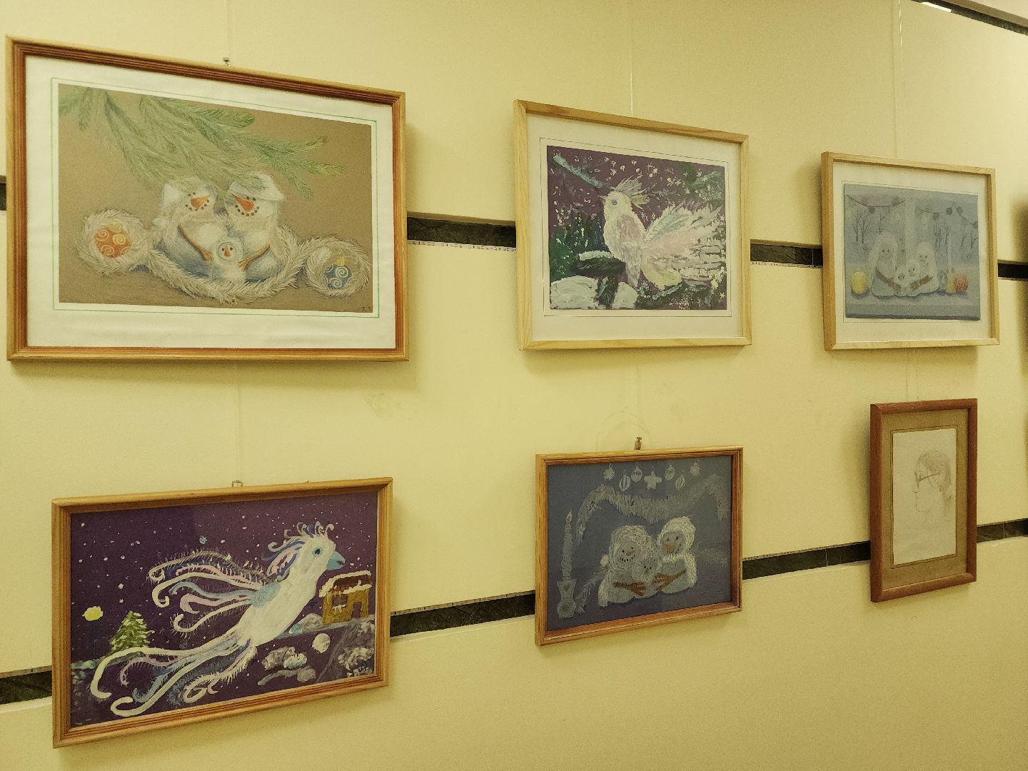 пушкино, дети, экспозиция, живопись, детское творчество,