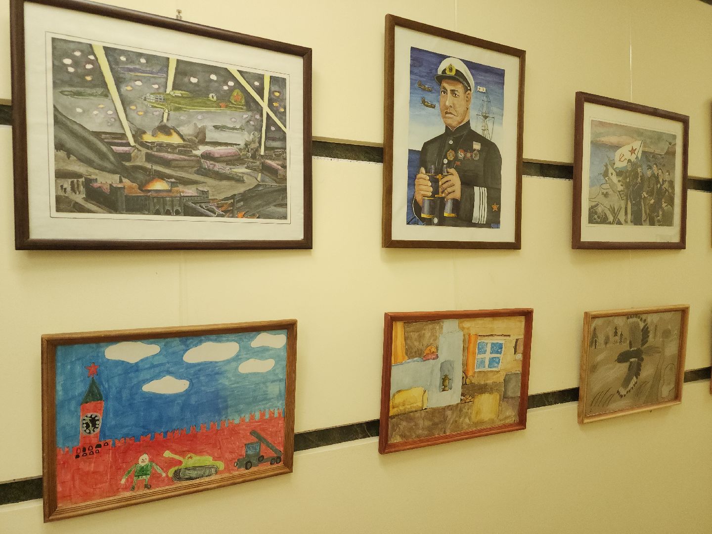 пушкино, дети, экспозиция, живопись, детское творчество,