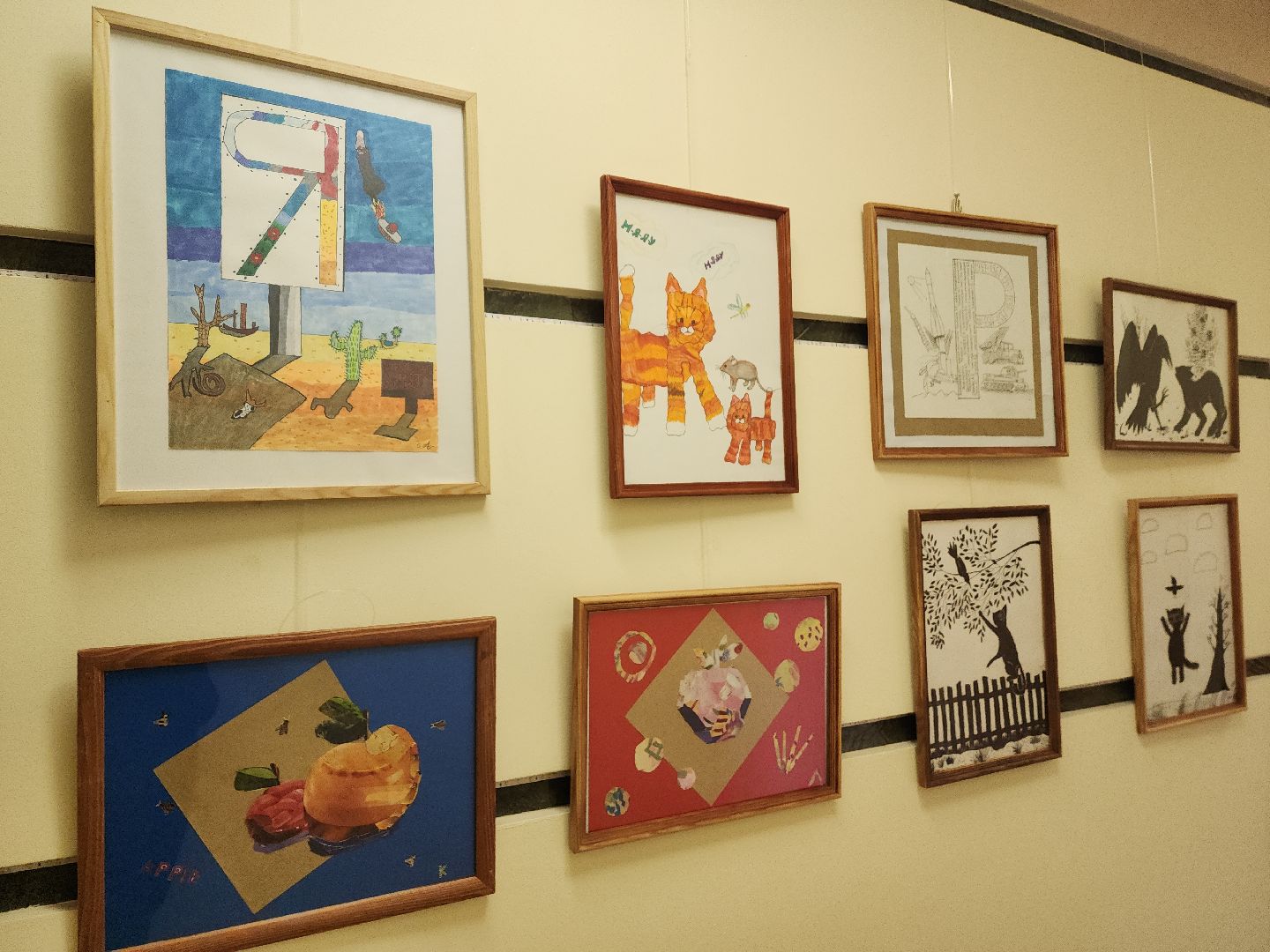 пушкино, дети, экспозиция, живопись, детское творчество,