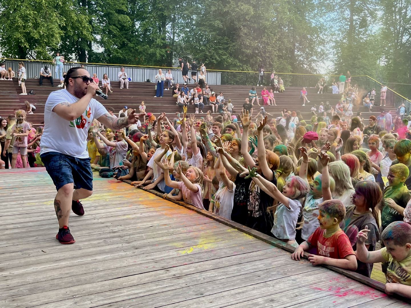 наро-фоминск, наро-фоминский городской округ, центральный парк наро-фоминска, фестиваль красок,лето в подмосковье,