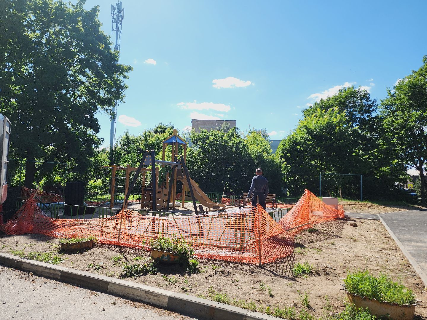 Егорьевск, детская площадка, Подмосковье, Благоустройство, Московская область,