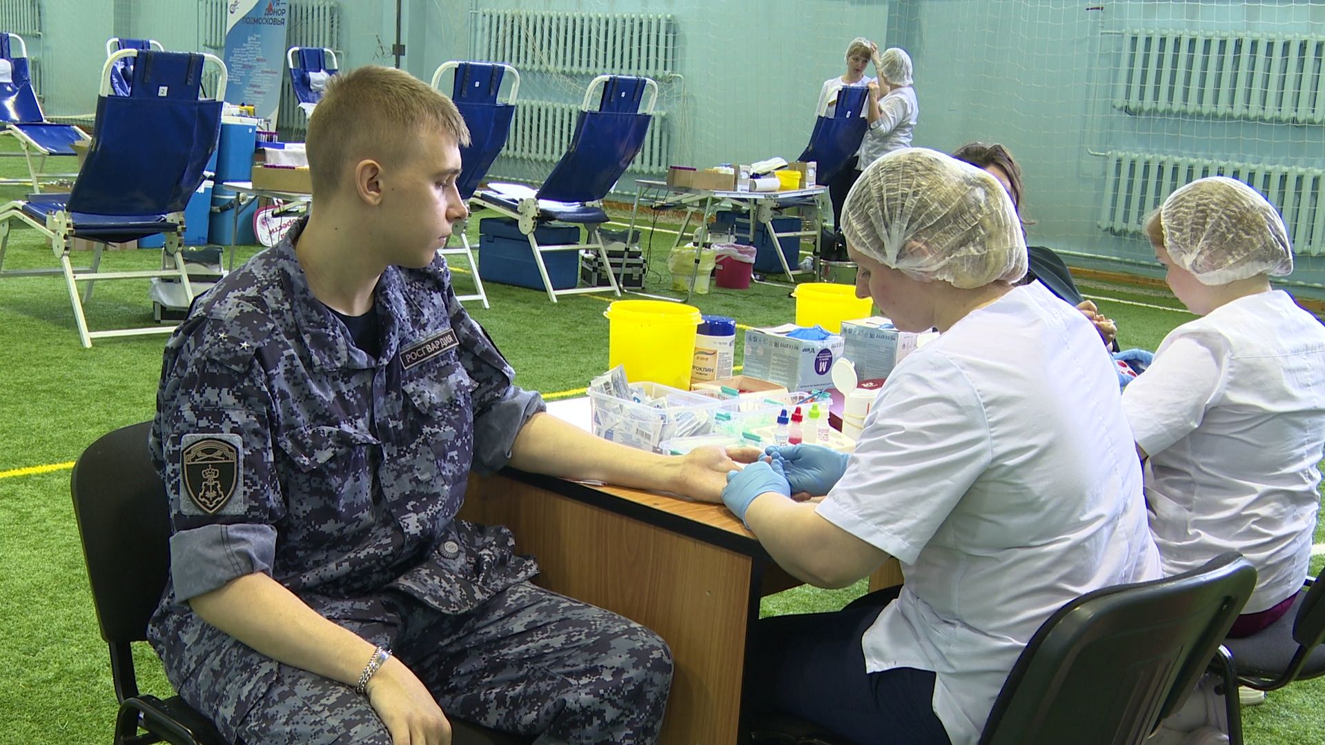 Реутов, Росгвардия, доноры, кровь, день донора, сдаем кровь,