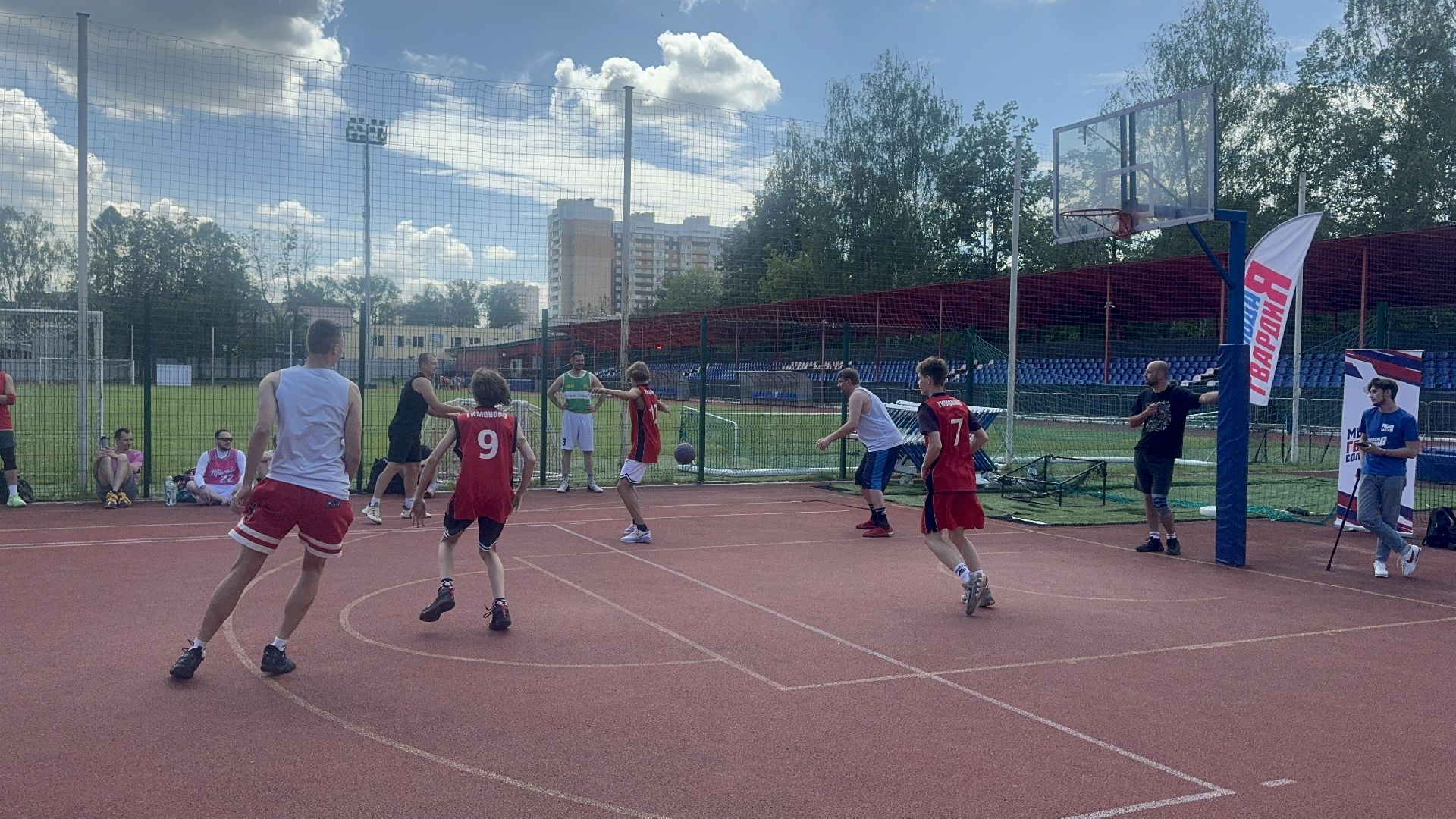 Солнечногорск, Спорт, Дворовый баскетбол, Спортсмены, Победа,