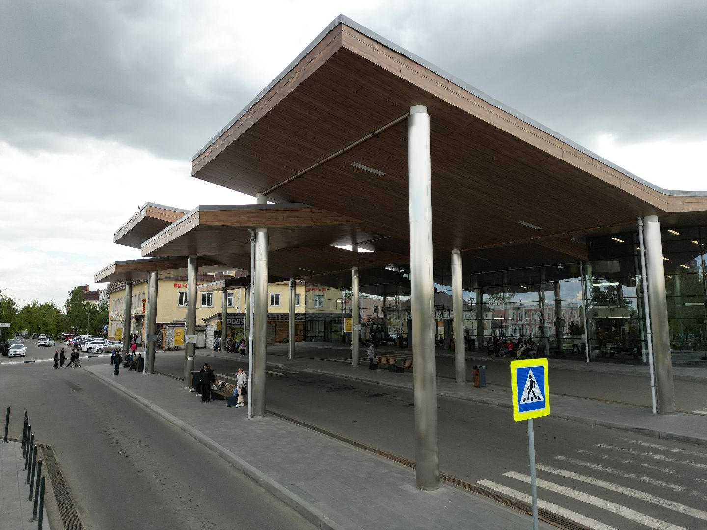 видео с коптера, бронницы, автовокзал,