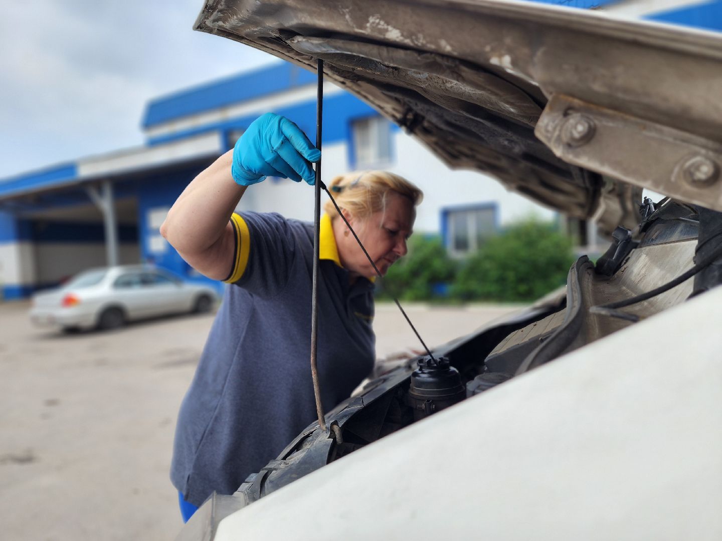 воскресенск, люди, женщина-водитель, мострансавто,