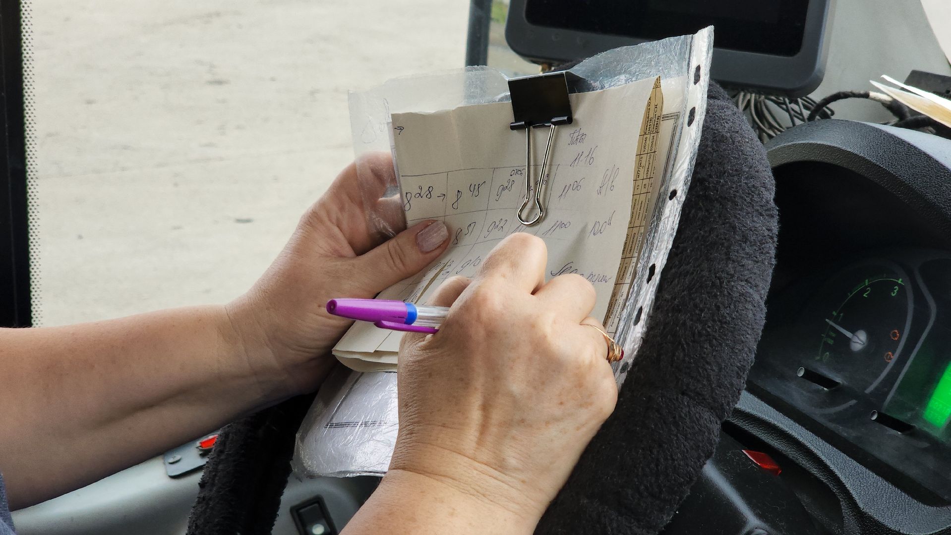 воскресенск, люди, женщина-водитель, мострансавто,