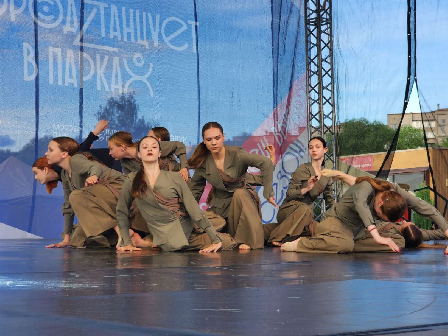 Солнечногорск, Танцы, город танцует в парках, Дружинин, Победа,