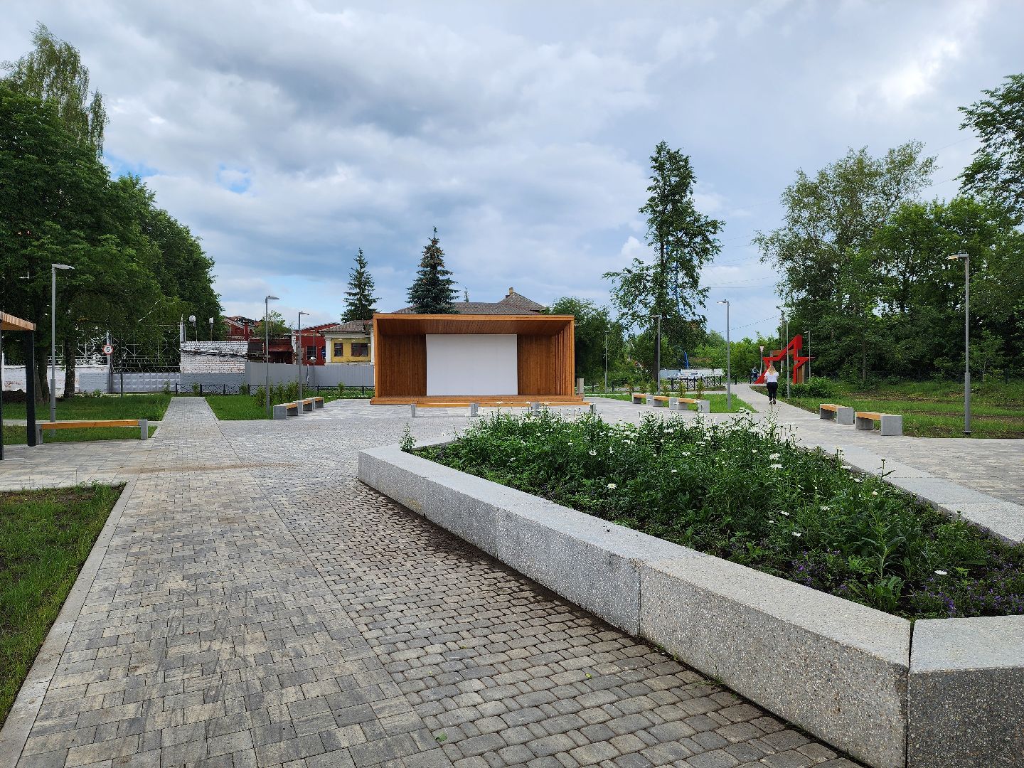 воскресенск, благоустройство, сквер, память,