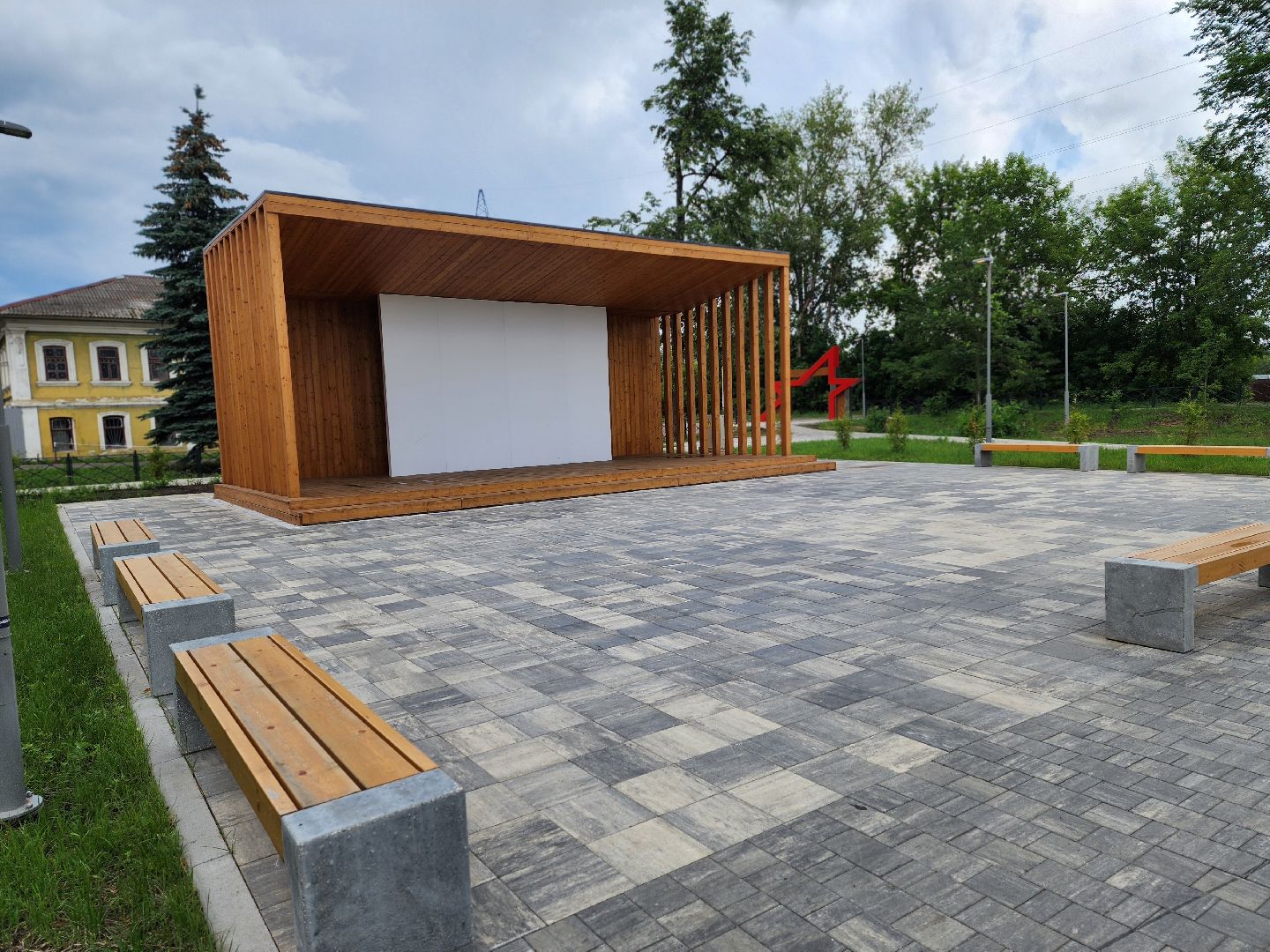 воскресенск, благоустройство, сквер, память,