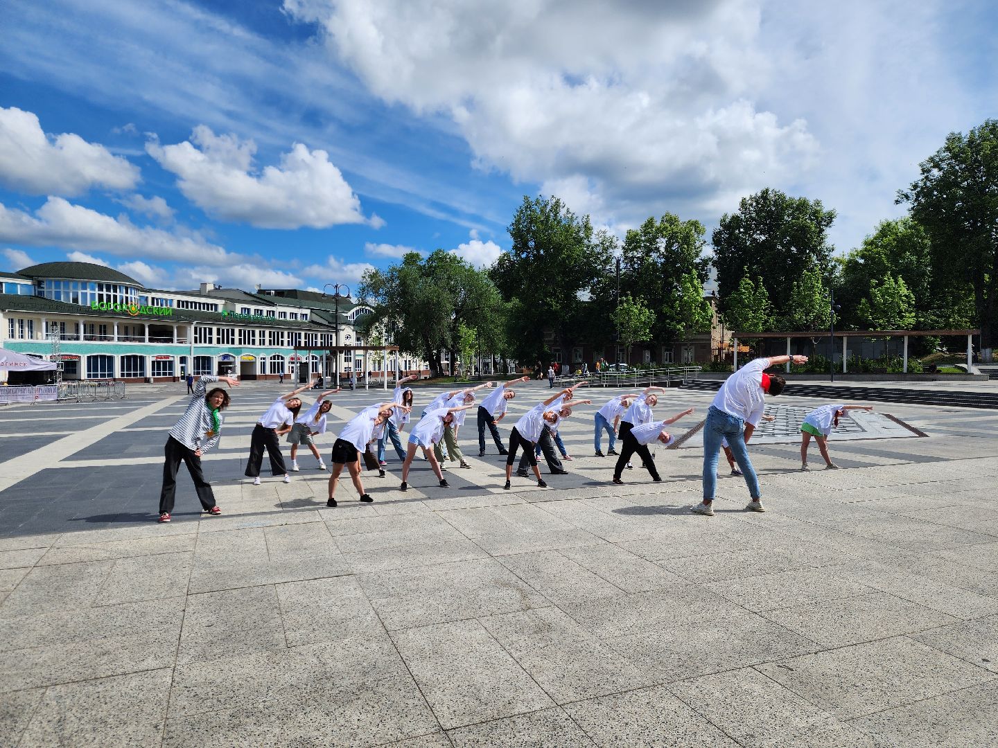 ногинск, театральный фестиваль, зарядка, театральная зарядка, мособлдрама, жители,