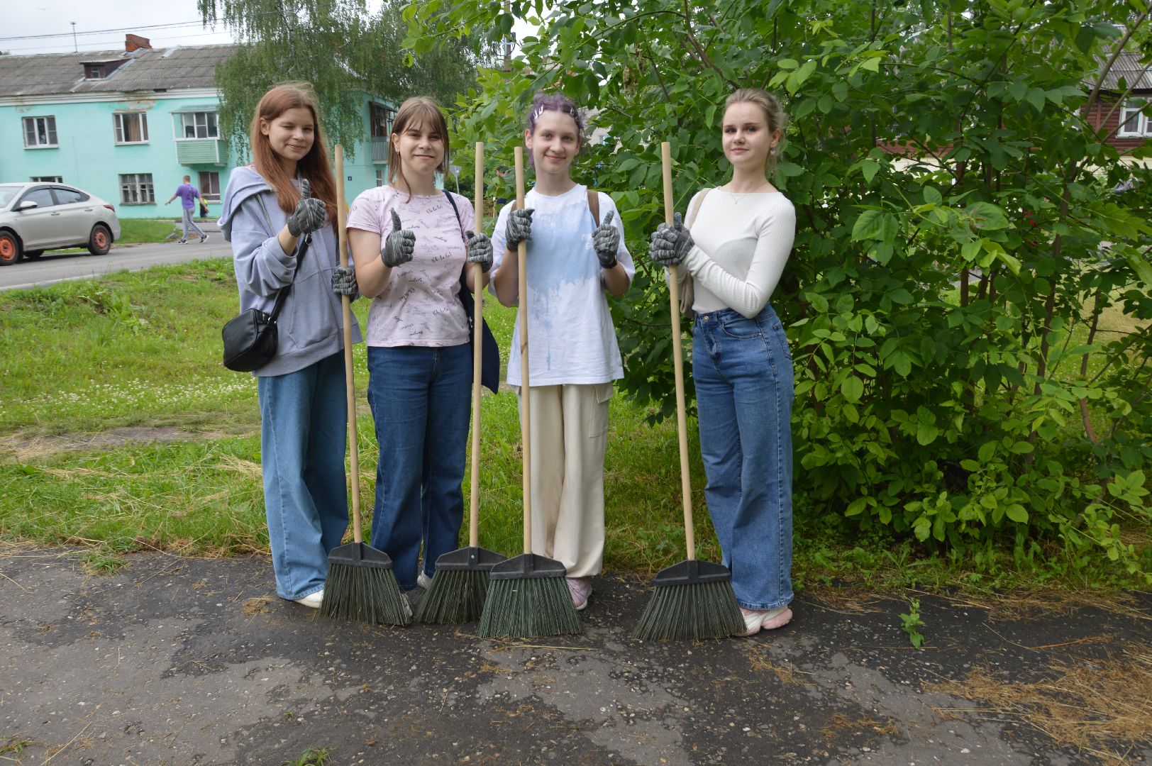шатура, жкх и благоустройство, жкх подмосковье, школьные бригады, работа,