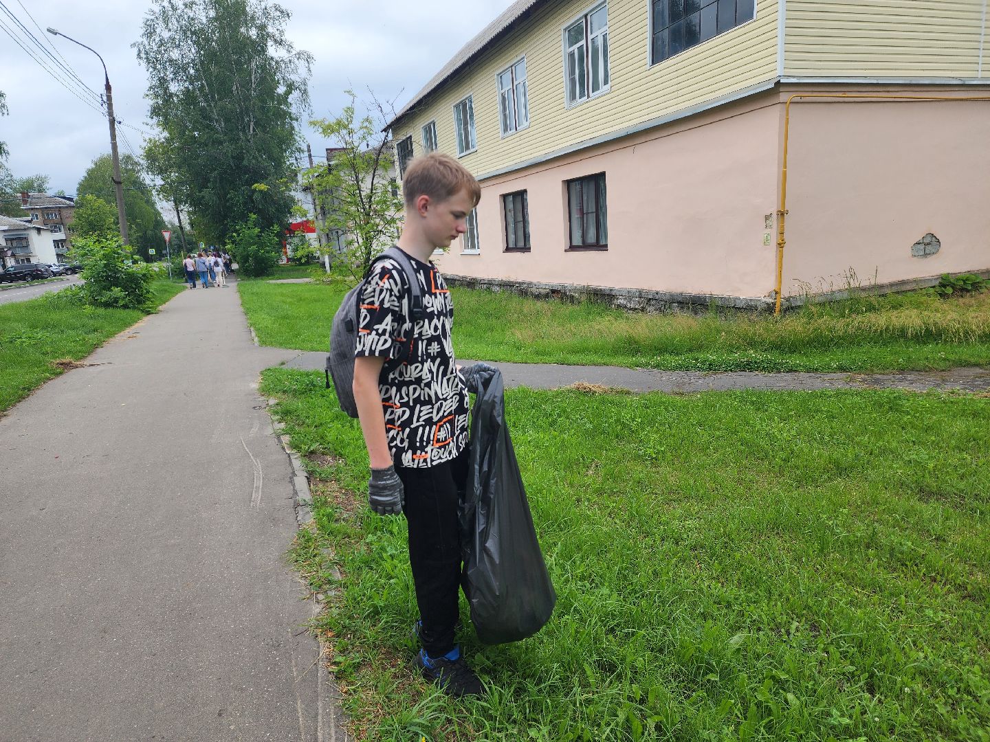 шатура, жкх и благоустройство, жкх подмосковье, школьные бригады, работа,